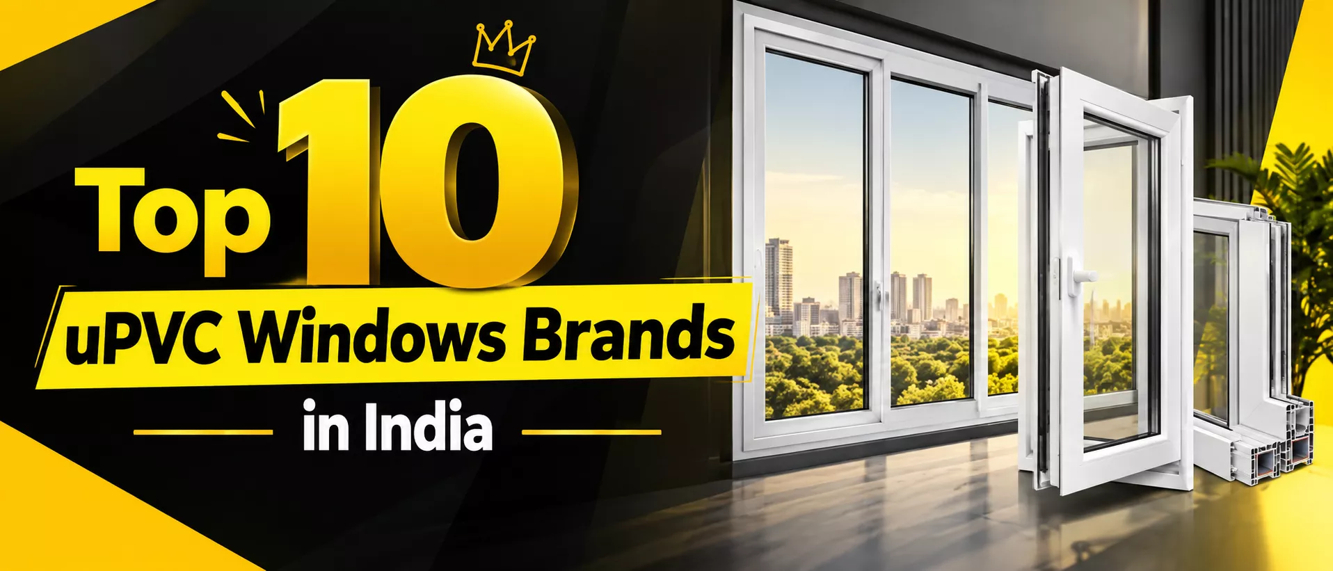 Top 10 uPVC Windows Brands in India